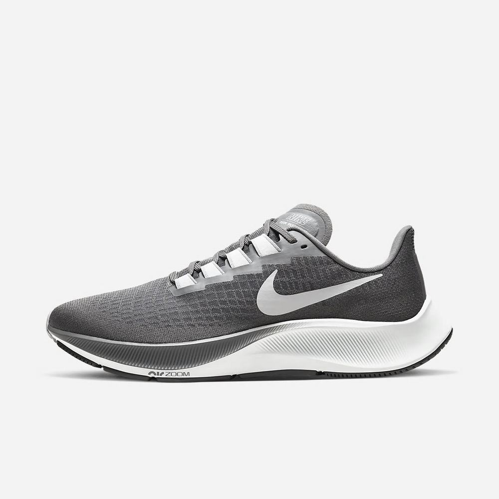 Chaussure De Fitness Nike Air Zoom Pegasus 37 Grise 9586-017 Iron Grey/Particle Grey/Photon Dust/Light Solar Flare Heather Homme | BIZ-69833792